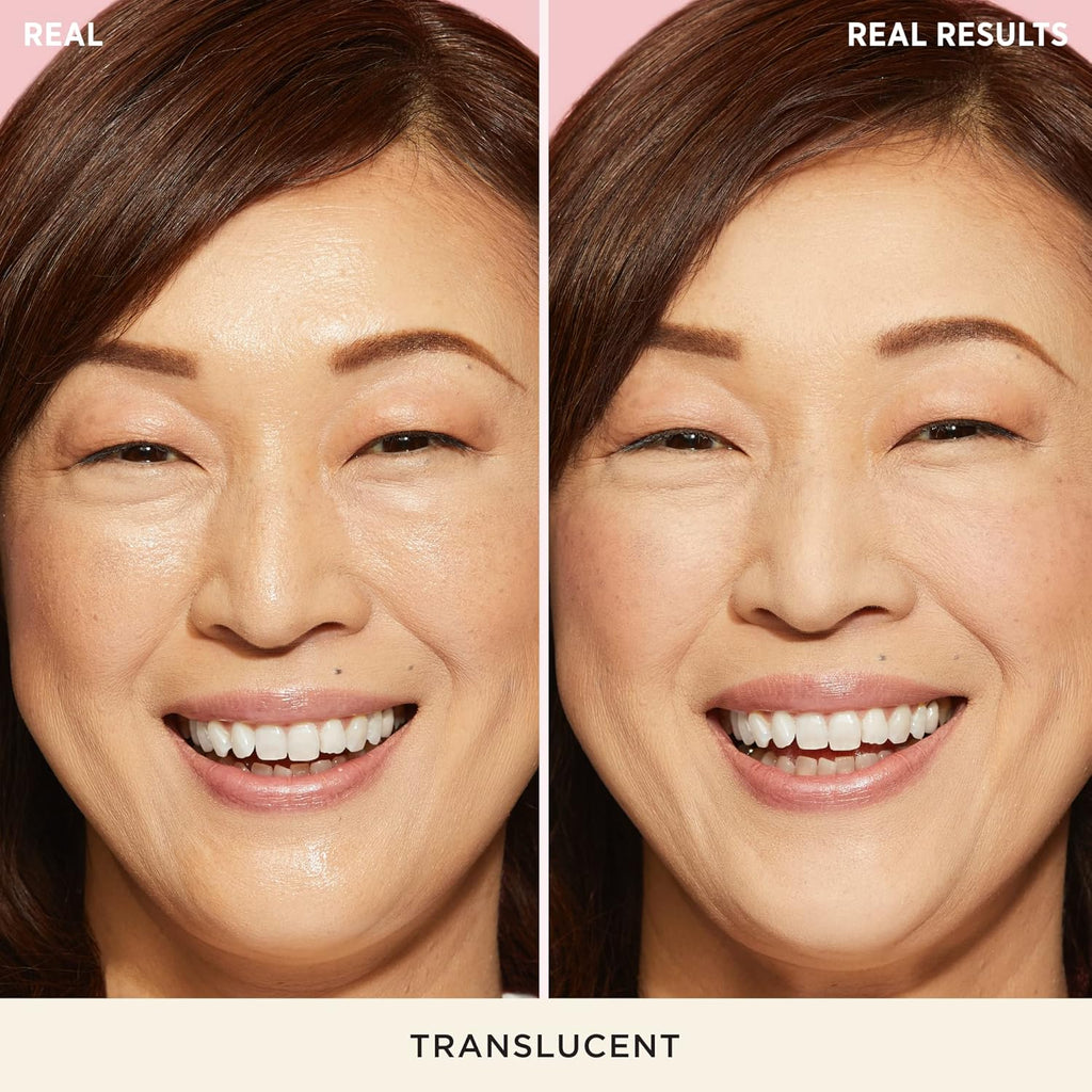 Bye Bye Pores Pressed Finishing Powder - Universal Shades - Contains Anti-Aging Peptides, Hydrolyzed Collagen & Antioxidants - 0.31 oz