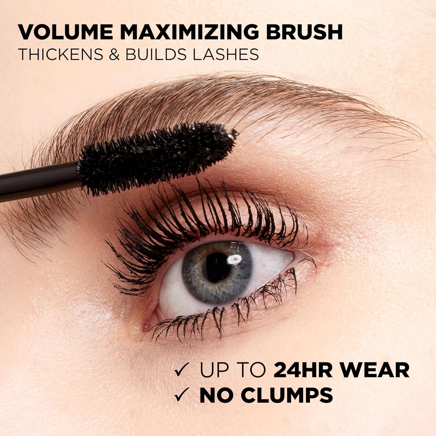 Makeup Voluminous Original Volume Building Mascara, Carbon Black, 0.26 Fl Oz